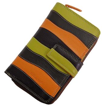 Preview: Damen Geldbörse Leder Damenbörse Portemonnaie Geldbeutel 19373