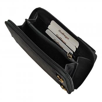 Smartphone Tasche Leder Geldbörse Geldbeutel Umhängetasche Börse 47055