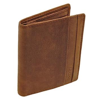 Preview: Ausweisetui Ausweismappe Ausweishülle Leder Geldbörse Scheinfach 47352