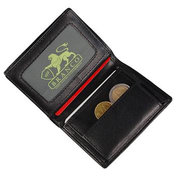 Kleine Luxus Herren Kombibörse Geldbeutel Geldbörse Leder Portmonee 97919
