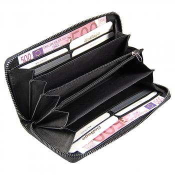 Branco Damen Geldbörse Leder Portemonnaie RFID Geldbeutel Damenbörse Clutch 64593