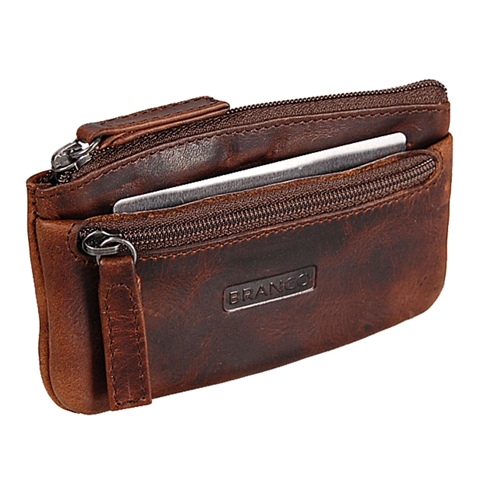 Branco E-Flagship Store - Leder Schlüsseltasche Schlüsseletui  Schlüsselmappe Schlüssel Etui 48773