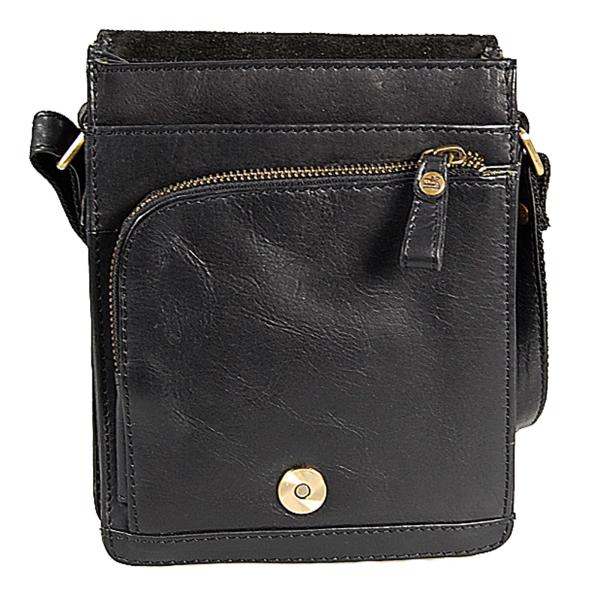 Kleine Schultertasche Leder Umhängetasche Herrentasche Männertasche 38313