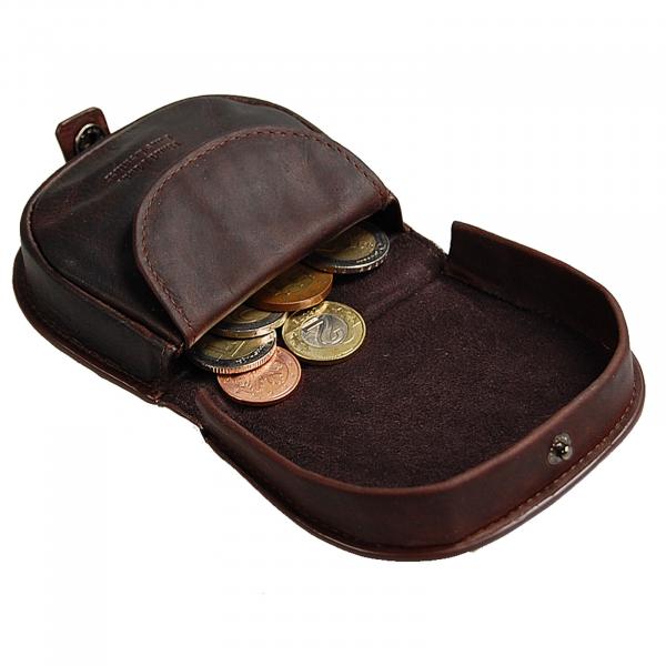 Herren Schütter Geldbörse Leder Herrenbörse Geldbeutel Münzbörse 50114