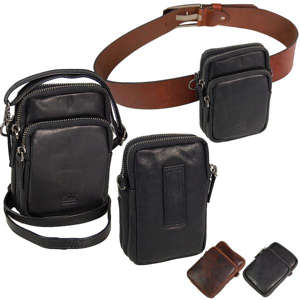 Gürteltasche Leder Hüfttasche Bauchtasche Schultertasche Umhängetasche 61937