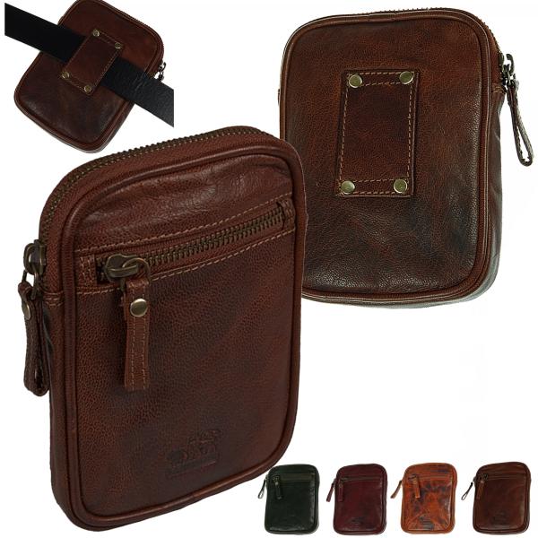 Gürteltasche Leder Hüfttasche Bauchtasche Partytasche Festivaltache 79406