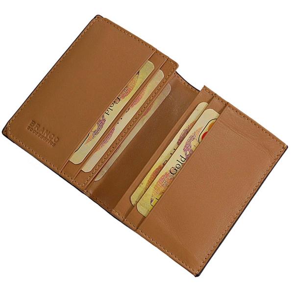 Exklusive Croco Leder Kreditkartenmappe Kartenetui 80868