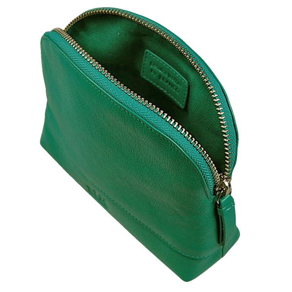 Kosmetiktasche Echt Leder Kosmetiketui Schminktasche Beauty Tasche 91165