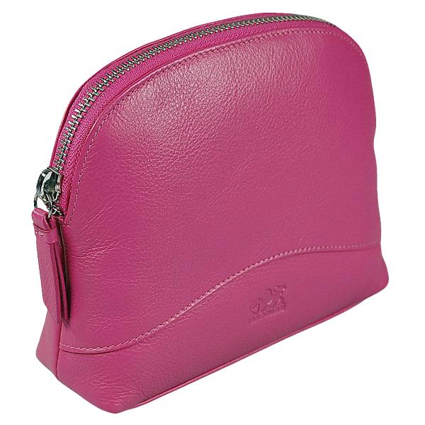 Kosmetiktasche Echt Leder Kosmetiketui Schminktasche Beauty Tasche 91165
