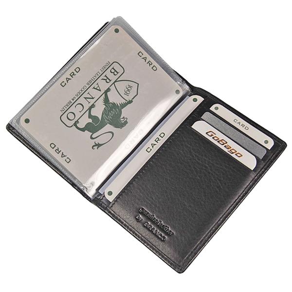 Ausweisetui Leder Ausweishülle Kreditkartenetui Ausweismappe Kartenetui 91303