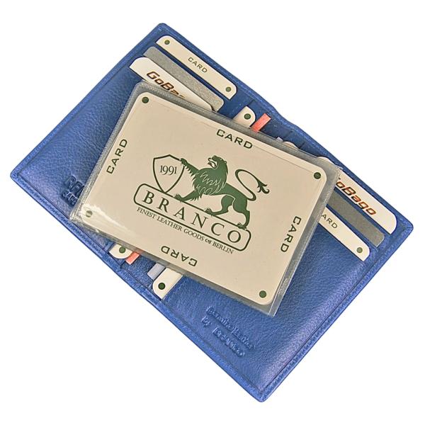 Ausweisetui Leder Ausweishülle Kreditkartenetui Ausweismappe Kartenetui 91303