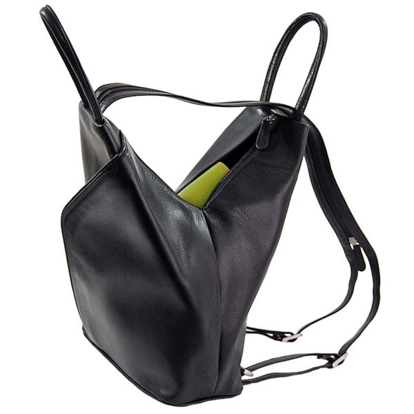 Damen Rucksack Leder Cityrucksack Matchsack 5129