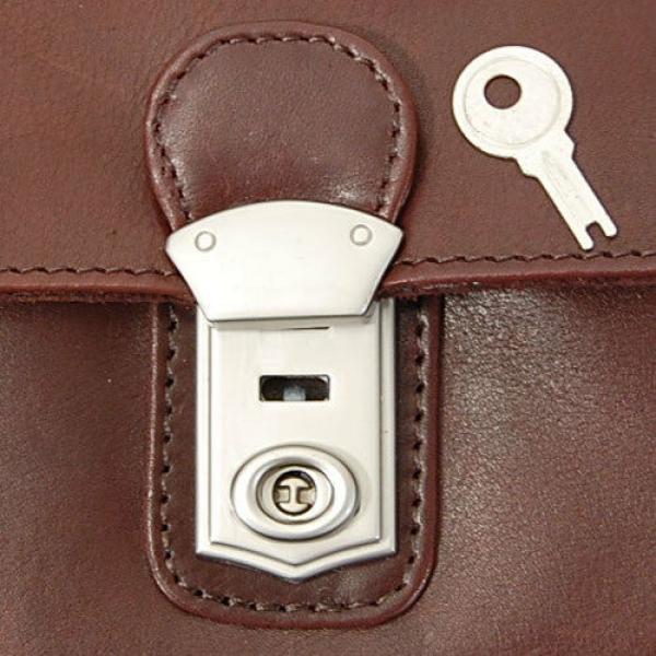 geräumige Herren Handgelenktasche Leder Gelenktasche Herrentasche 405