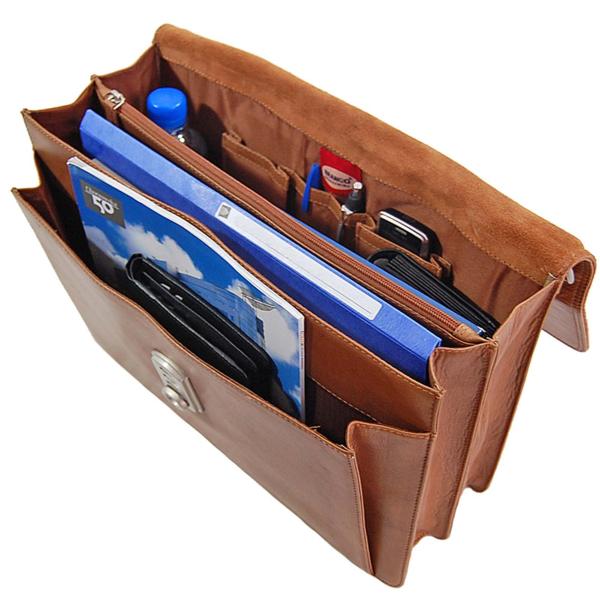 kleine Aktentasche Leder Aktenmappe BR14