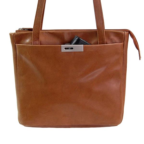 Damen Shopper Leder Damenhandtasche BR88
