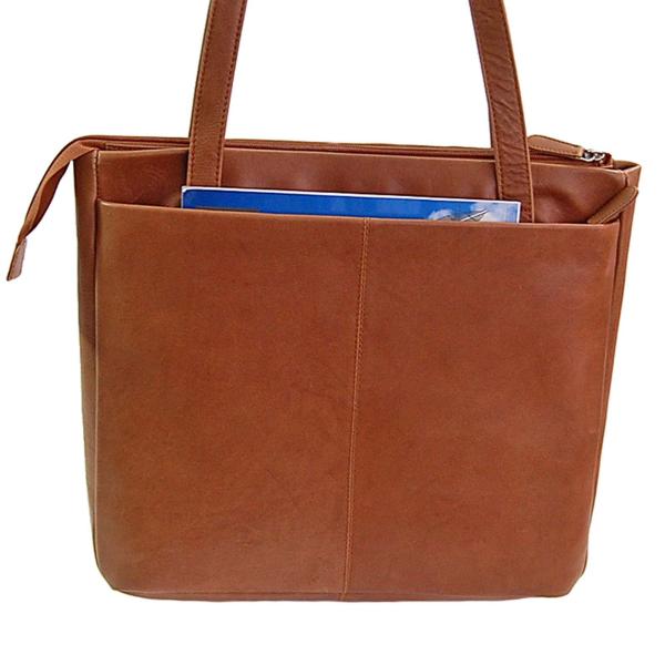 Damen Shopper Leder Damenhandtasche BR88