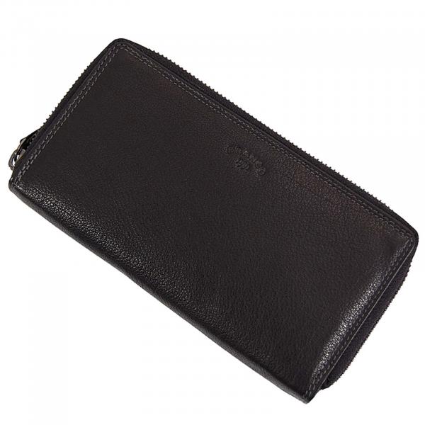 Große Damen Clutch Geldbörse Leder Damenbörse Geldbeutel Portemonnaie 70594