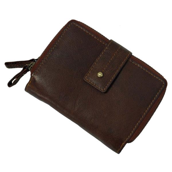 Damen-Geldbörse Leder Damenbörse Portemonnaie Geldbeutel Geldtasche  79274