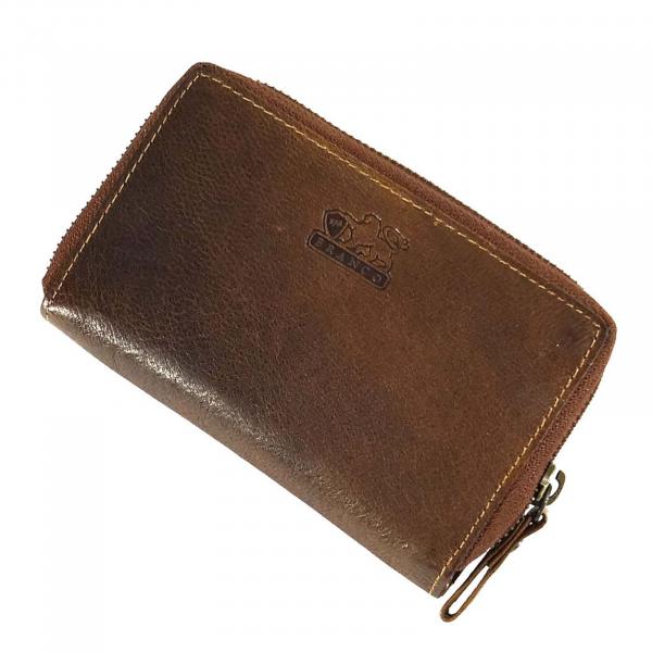 gräumige Damenbörse Leder Damen Geldbörse Portemonnaie Geldbeutel 79373