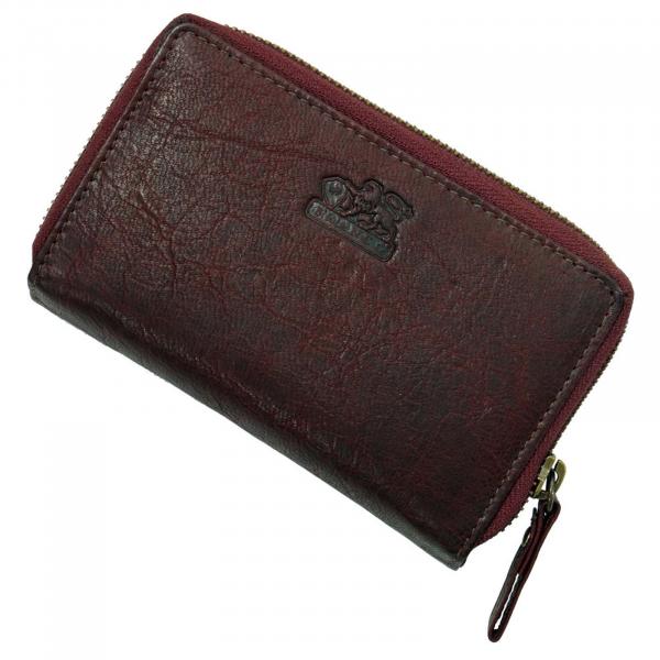 gräumige Damenbörse Leder Damen Geldbörse Portemonnaie Geldbeutel 79373