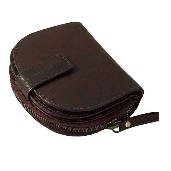 Damen Geldbörse Leder Damenbörse Portemonnaie Geldbeutel 79538