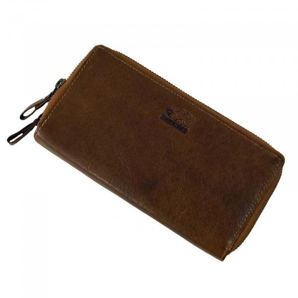 extra große Damen Geldbörse Leder Damenbörse Portemonnaie Geldbeutel 79594