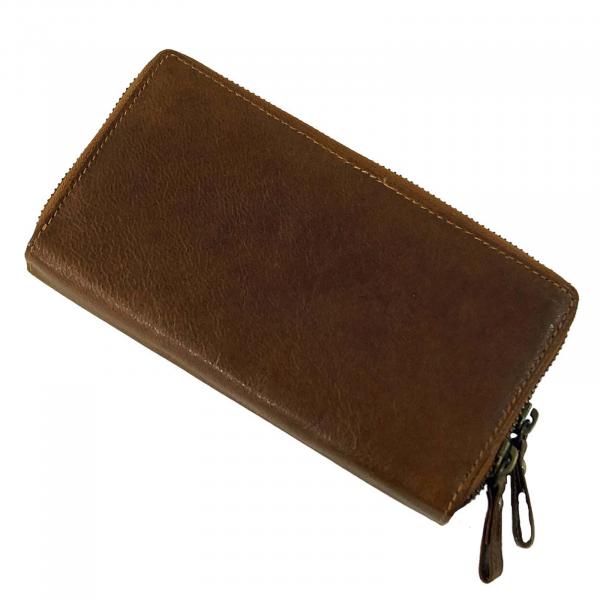 extra große Damen Geldbörse Leder Damenbörse Portemonnaie Geldbeutel 79594