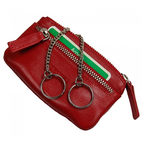 Schlüsseltasche Leder Schlüsseletui Schlüsselmappe Auto Etui Tasche 31018