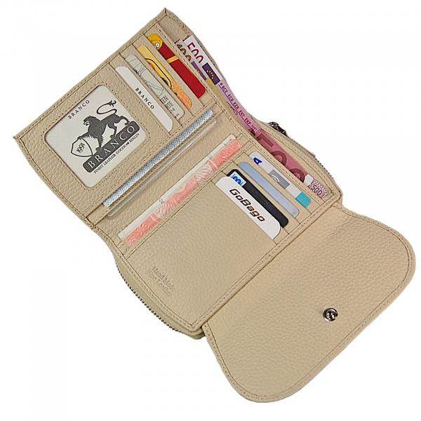 Damen Geldbörse Leder Damenbörse Portemonnaie Geldbeutel mit RFID Schutz 62555