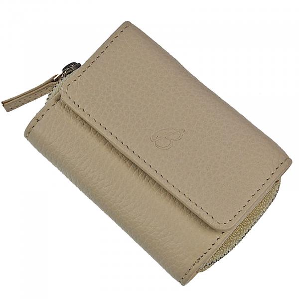 Mini Geldbörse Echt Leder Damen Geldbeutel Portmonee Minibörse Partybörse 62660