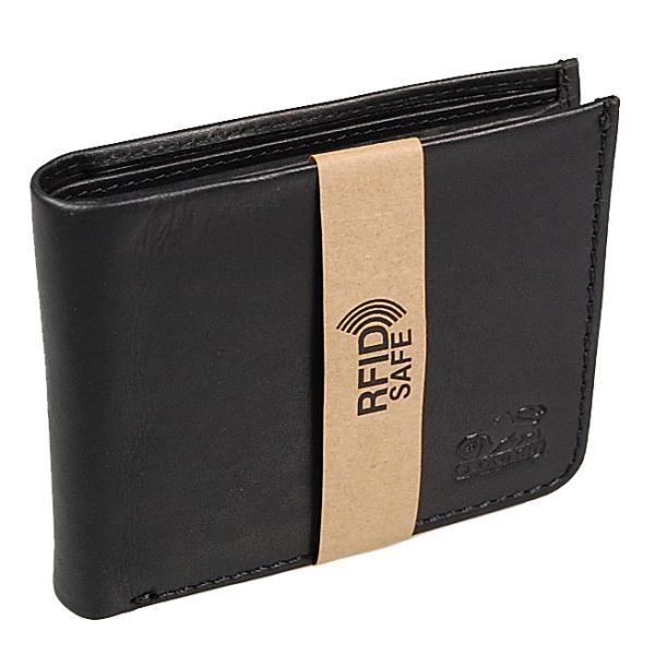 Herren Geldbeutel Leder RFID mit Schutz Querformat Portemonnaie Geldbörse 61943