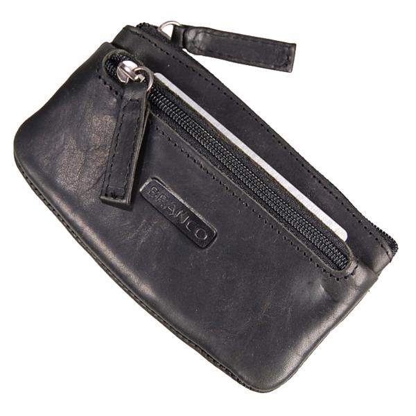 Schlüsseltasche Leder Schlüsseletui Schlüsselmappe Auto Etui Tasche 34018