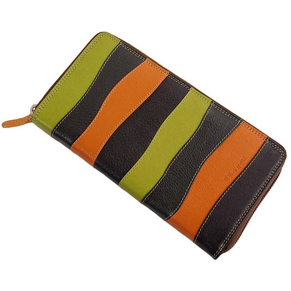 Damen Geldbörse Leder Damenbörse Clutch Geldbörse Börse Portemonnaie 19593