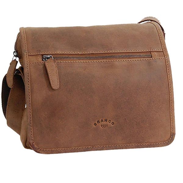 Branco Umhängetasche Leder Schultertasche Messenger Bag 44203