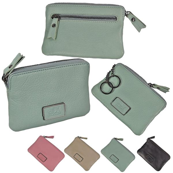 Schlüsseltasche Leder Schlüsseletui Luxus Schlüsselmappe Schlüssel Etui 64118